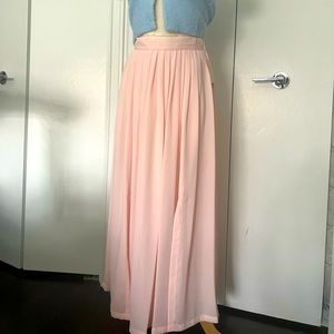 Apart pink maxi skirt